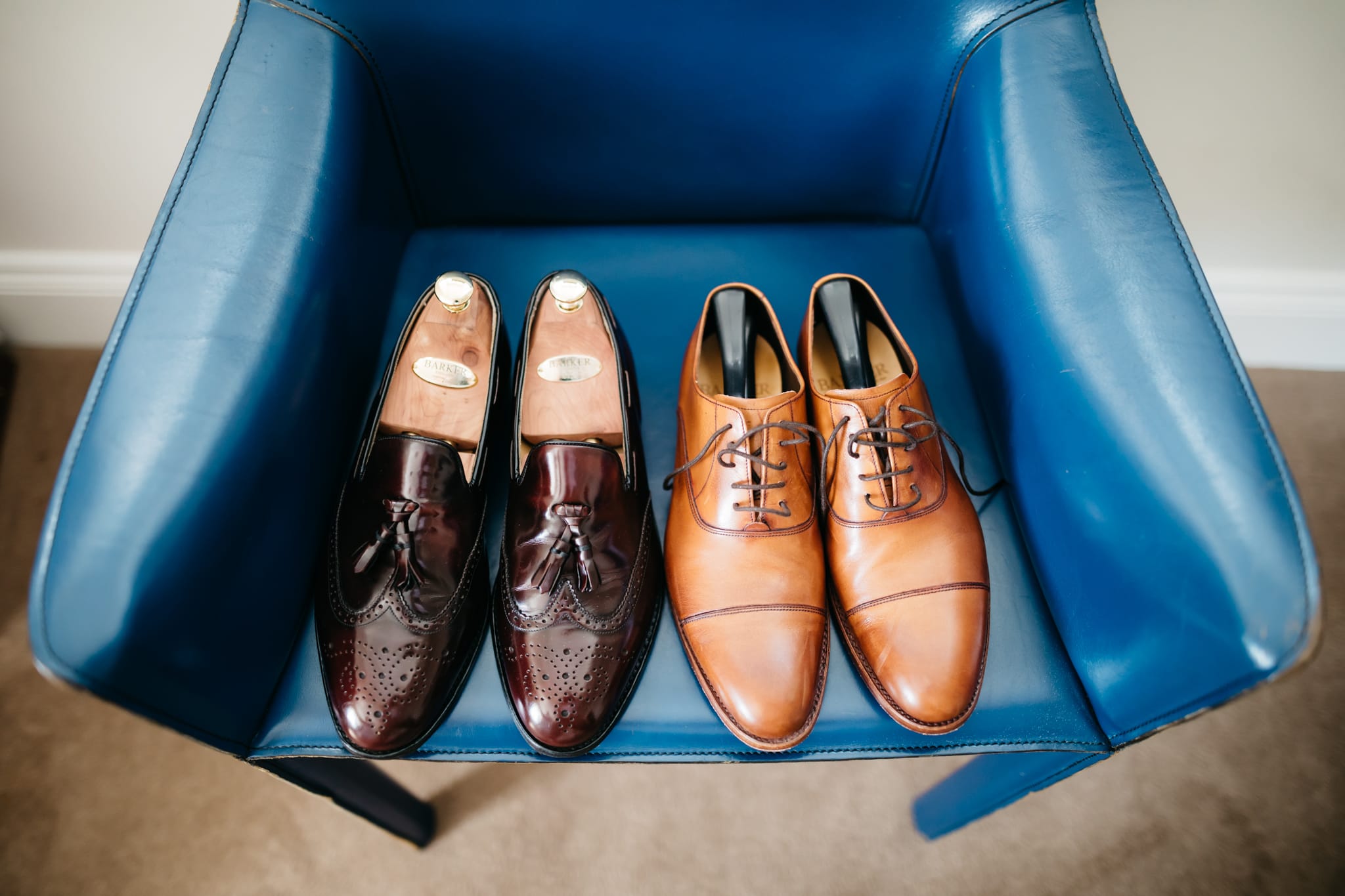Grooms' shoes